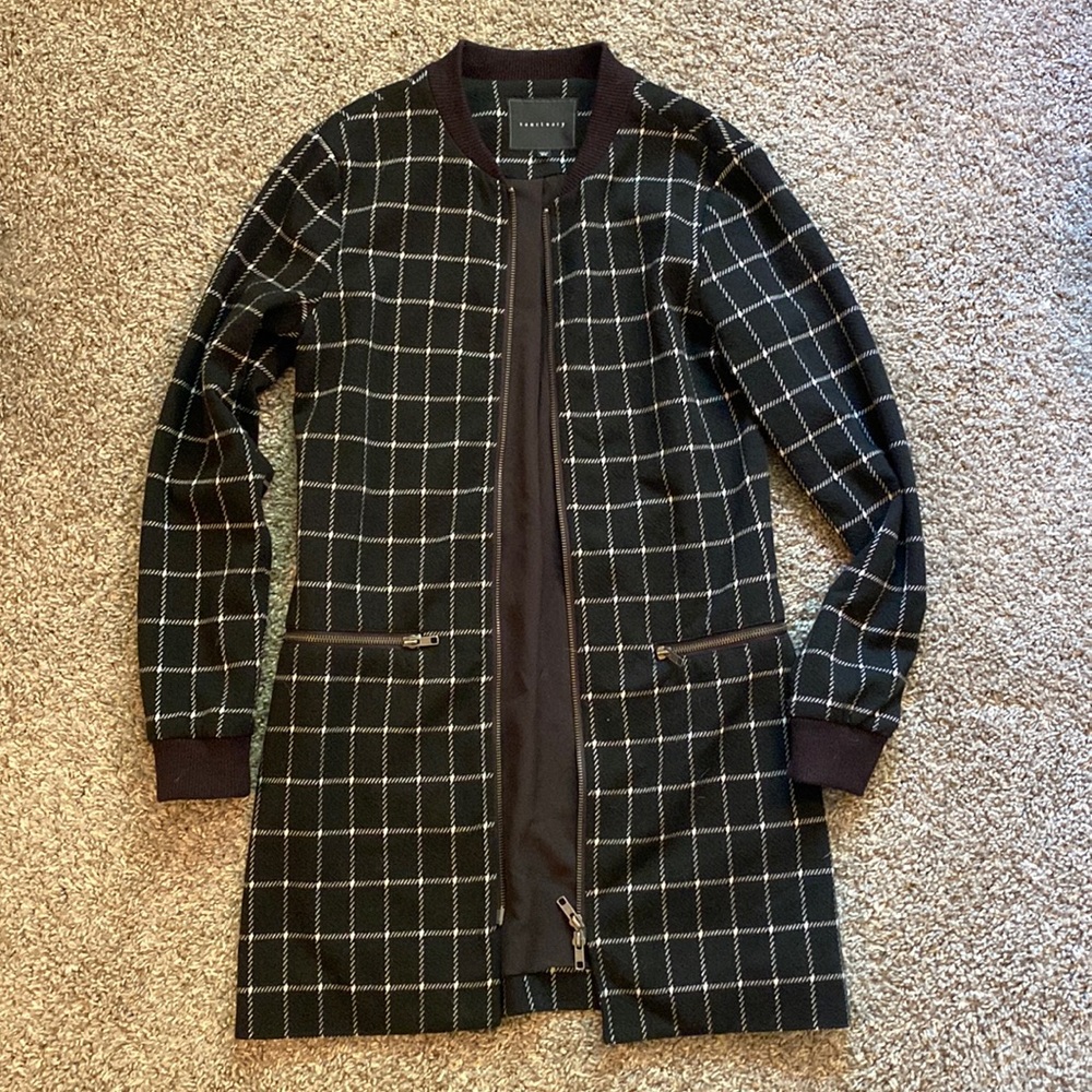 Sanctuary knit long bomber